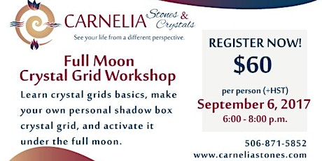 Full Moon Crystal Grid Workshop primary image