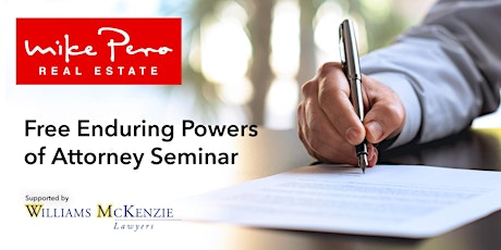 Free Enduring Powers of Attorney Seminar