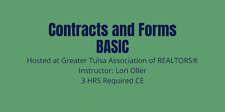 Contracts and Forms: Basic