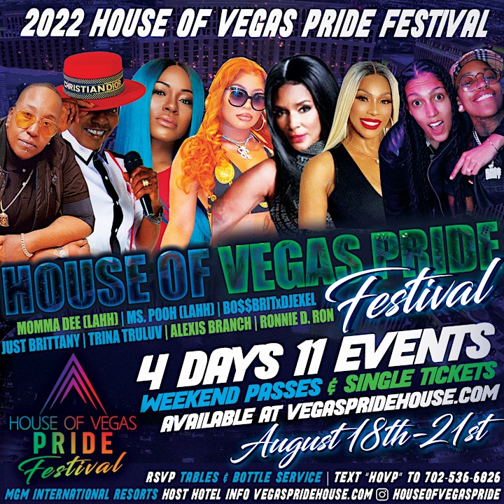 House of Vegas Pride Festival Ribbon Cutting Ceremony image