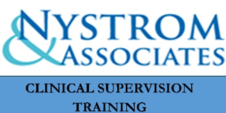 IN-PERSON -Clinical Supervision Training