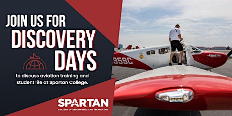 Spartan College - Tulsa Flight Discovery Days  | Saturday, September 10th