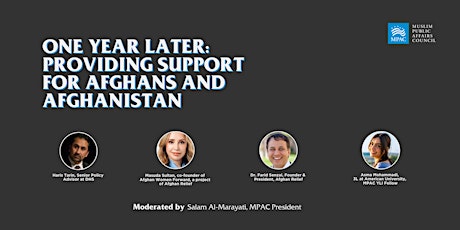 One Year Later: Providing Support for Afghans and Afghanistan