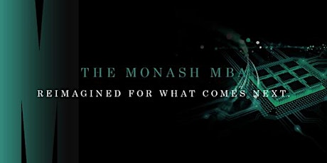 Webinar: The Monash MBA