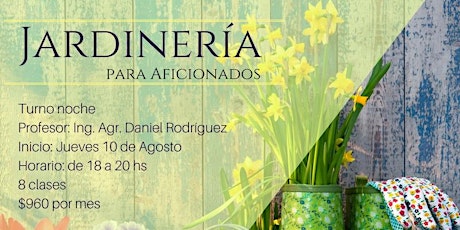 Imagen principal de Jardineria para aficionados