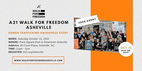 A21 Walk For Freedom Asheville