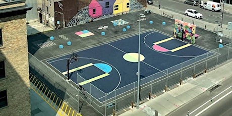 Outdoor Basketball Match
