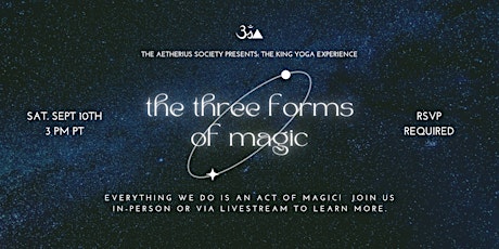 Image principale de The Three Forms of Magic