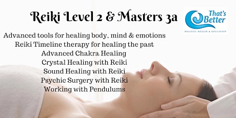 Reiki Course Level 2 & ART 3a Masters. primary image