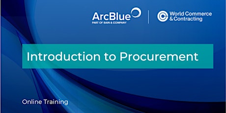 ArcBlue | Introduction to Procurement Online Training