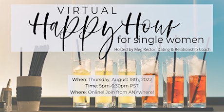 Virtual Happy Hour for Single Women