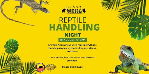 Reptile Handling Night