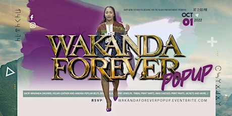 Wakanda Forever Fashion Pop-Up