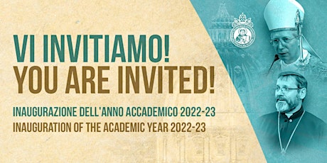Inaugurazione dell'Anno Accademico / Inauguration of the Academic Year