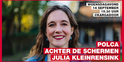 Politiek Café: Achter de Schermen met Julia Kleinrensink