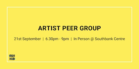 Artist Peer Group: September 2022