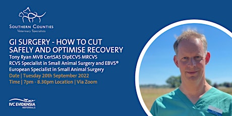 GI Surgery - How to Cut Safely and Optimise Recovery