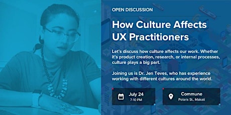 UXPH Meetup: Discussion on How Culture Affects UX Practitioners primary image