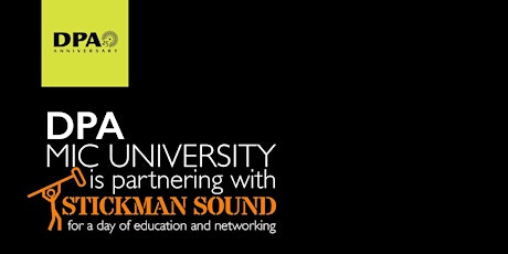 DPA Microphone University @ Stickman Sound primary image