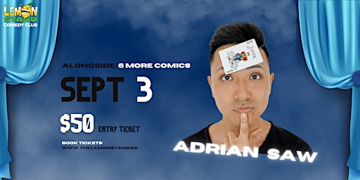 Magical Comedy Headliner - Adrian Saw primary image