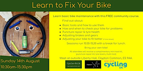 Learn to fix your bike primary image