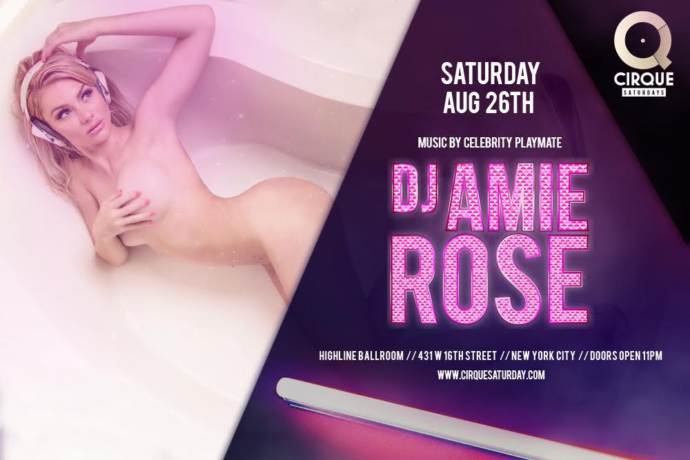 Celebrity Playmate Amie Rose at Highline Ballroom 8/26