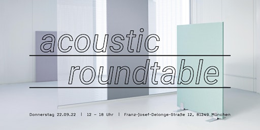 acoustic roundtable – wacosystems zu Gast bei raumqualität