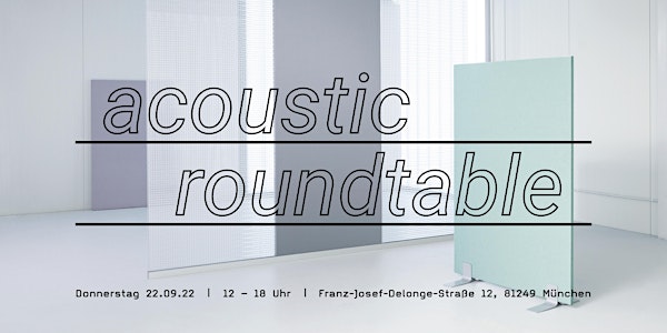 acoustic roundtable – wacosystems zu Gast bei raumqualität