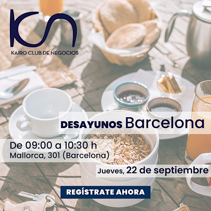 Imagen de KCN Desayuno Networking Barcelona - 22  de septiembre
