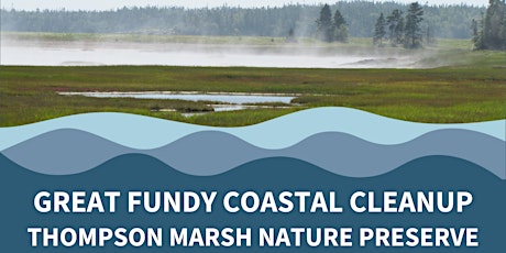 Great Fundy Coastal Cleanup at Thompson Marsh in Chance Harbour. NB