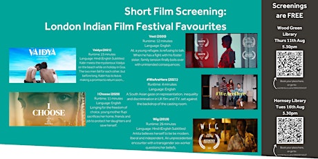 Short Film Screening: London Indian Film Festival Favourites