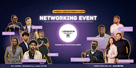 Networking event - Real estate, Crypto, Blockchain Tech, Branding + More