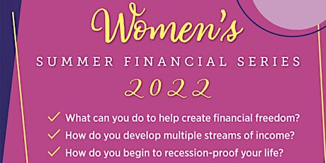 Women's Summer Financial Series