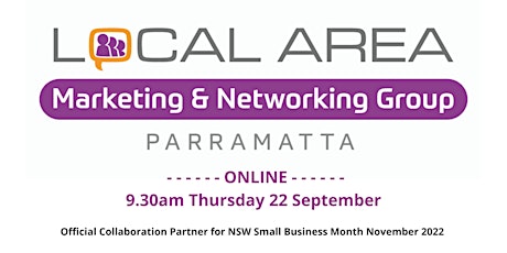 PARRAMATTA - ONLINE: 22 September - Connect for Success primary image