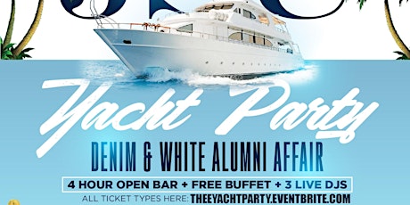 THEE JSU ALUMNI YACHT PARTY primary image