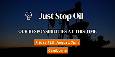 Our Responsibilities At This Time - Camborne