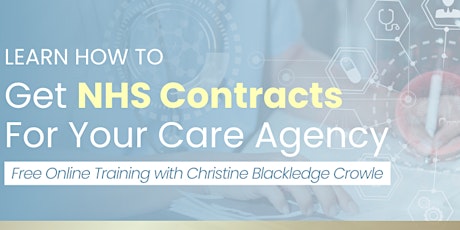 Learn how to get NHS/Private Sector Contracts for your care agency primary image