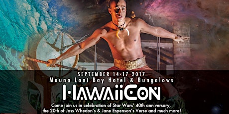 HawaiiCon 2017 - Extra Special Events, Workshops and Tours primary image