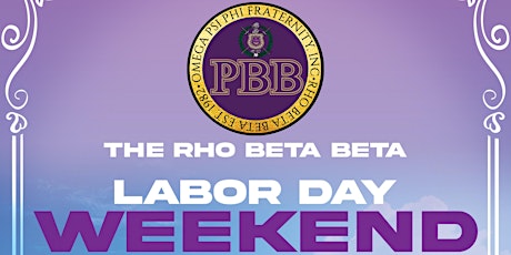 Rho Beta Beta Labor Day Weekend Events Bundle
