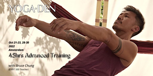 45hrs Advanced Yoga Teacher Training with Bruce (E-RYT500 teacher)