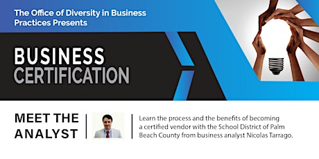 Training: How to Certify your business with the SDPBC