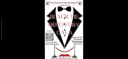 Chosen Generation Black Tie Recovery Gala October 13,2022