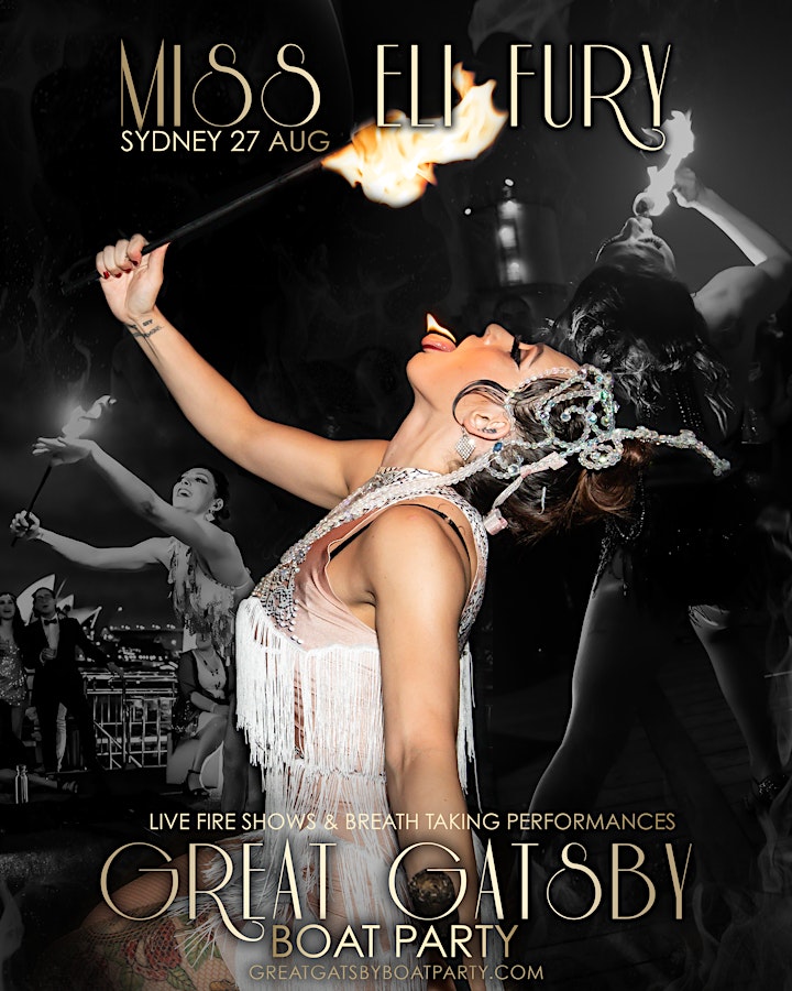 Great Gatsby Boat Party | Sydney  27 August 2022 image