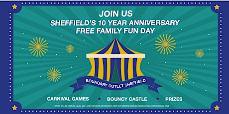 Boundary Outlet Sheffield 10 Year Anniversary