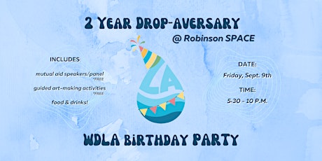 Water Drop's 2-Year Birthday