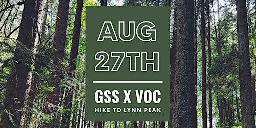 GSS x VOC Hike to Lynn Peak