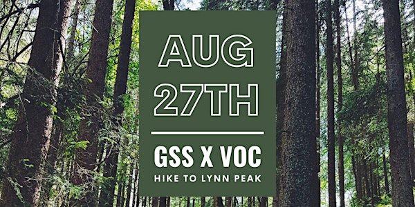 GSS x VOC Hike to Lynn Peak