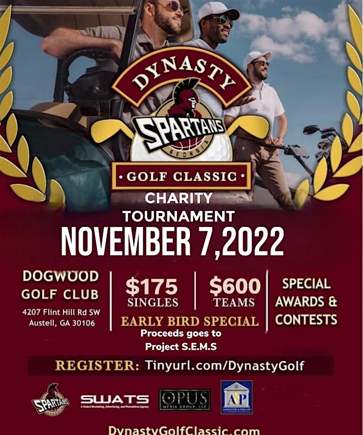 Georgia Spartans Dynasty Golf Classic image