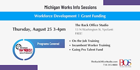 Michigan Works Info Session