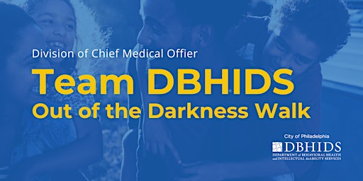 Team DBHIDS Out of the Darkness Walk 2022